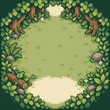 Woodland clearing, the woodland spirit's native habitat artwork